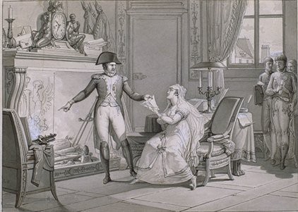 Clémence de Napoléon envers Madame de Hatzfeld