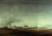 Vue de Castiglione, 3 août 1796 (attaque de Augereau)