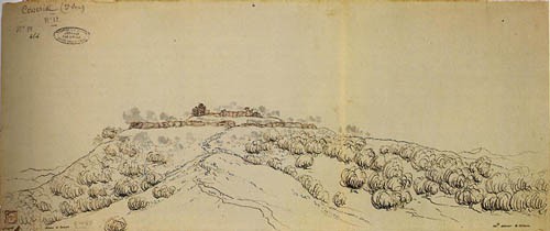 Troisième vue du château de Cosseria, l’attaque, le 13 avril 1796