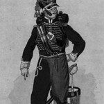 Marins de la Garde Battalion: Drummer, full dress, 1810