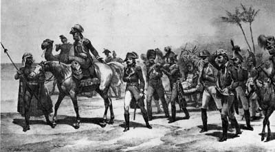 The return from Syria after the setback before Saint-Jean-d’Acre