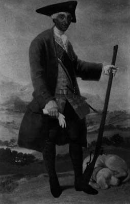 King Charles III of Spain in hunting clothes