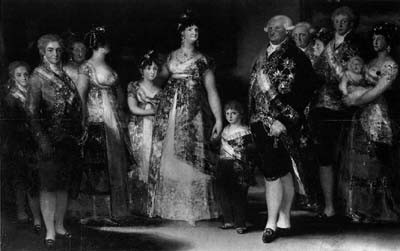 Charles IV of Spain and his family