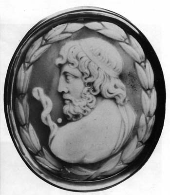 Snuff-box with cameo decoration