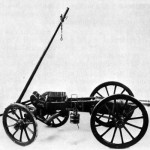 Gun carriage for canon de 6 court Mle, year XI, 1808