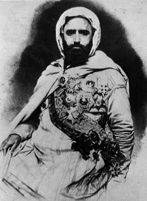 The emir Abd-el-Kader (1808-1883)