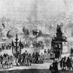 Fête given on 3rd October 1800 by Joseph Bonaparte at the château de Mortefontaine