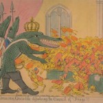 The Corsican Crocodile dissolving the council of frogs!!!