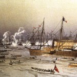 Inauguration du canal de Suez. Entrée à Port-Saïd du yacht impérial <I>L’Aigle</I>