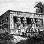 Le temple Egyptien : exposition universelle de 1867