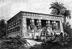 Le temple Egyptien : exposition universelle de 1867