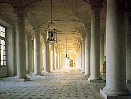 Château de Compiègne. La salle des Colonnes