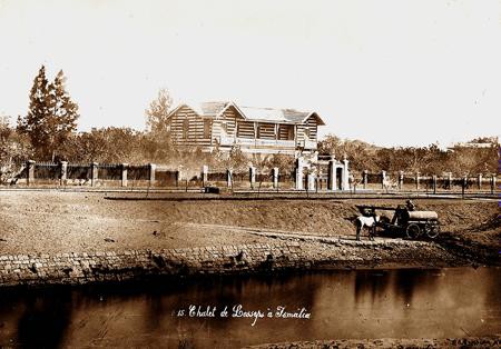 Ismaïlia.  Chalet de M. Ferdinand de Lesseps.