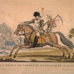 Caricature : Sacrifice de Napoléon Buonaparte