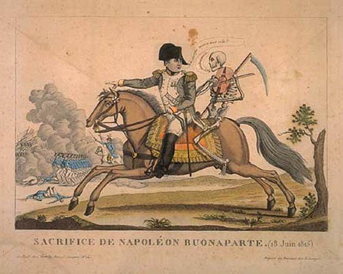 Caricature : Sacrifice de Napoléon Buonaparte