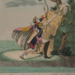 Caricature : Nicolas Philoctète dans l’île d’Elbe