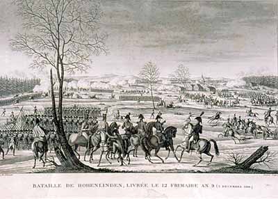 Bataille de Hohenlinden / Livrée le 12 frimaire an 9 (3 décembre 1800)