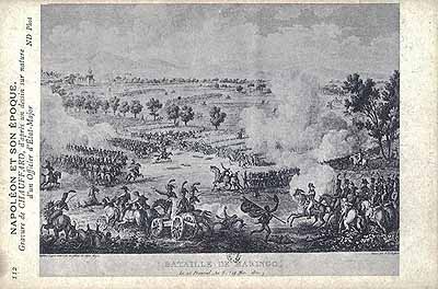 Bataille de Maringo (sic), le 25 prairial an 8 (14 juin 1800)