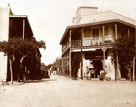 Ismaïlia. Rue Négrelli.