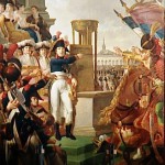 Le général Bonaparte proclamant la République Cisalpine à Milan le 9 juillet 1797