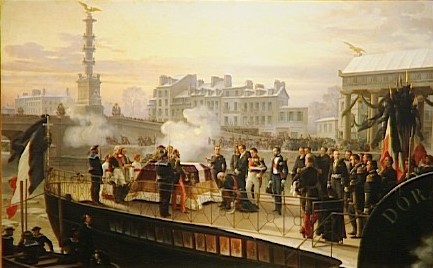 Arrivée des cendres de Napoléon Ier à Courbevoie le 14 décembre1840 (…)