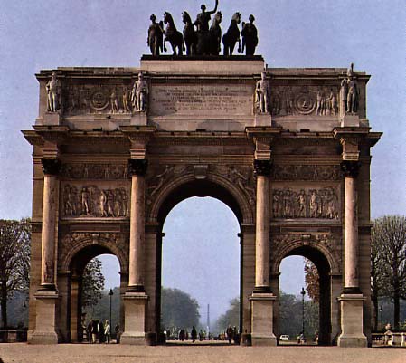 L’arc de triomphe du Carrousel