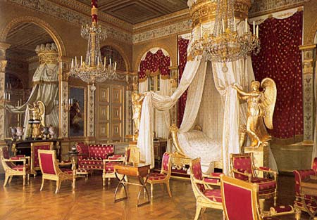Château de Compiègne. Chambre à coucher de l’Impératrice