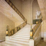 Château de Compiègne. Escalier de la Reine