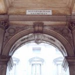 Aile Napoléonienne, place Saint-Marc <br>Portique de San Geminiano (Sotoportego San Geminiano)