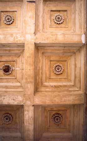 Aile Napoléonienne, place Saint-Marc <br>Portique de San Geminiano (Sotoportego San Geminiano) : détail du plafond