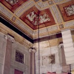 Aile Napoléonienne, place Saint-Marc <br>Grand escalier d’honneur, détails du plafond
