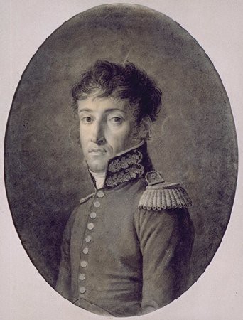 Portrait d’un officier de marine français (lieutenant de vaisseau)