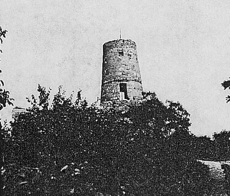 Bataille de Wagram. La Tour de Mongraf Neusield.