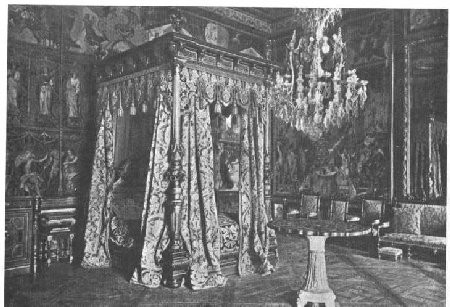 Fontainebleau. Chambre du Pape. (B.N.)