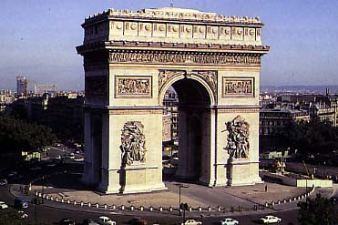 Image result for the arch of triumph, paris