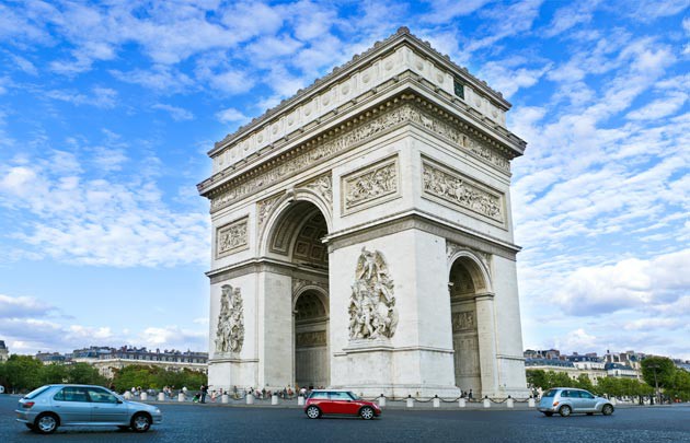 Image result for l'arc de triomphe paris