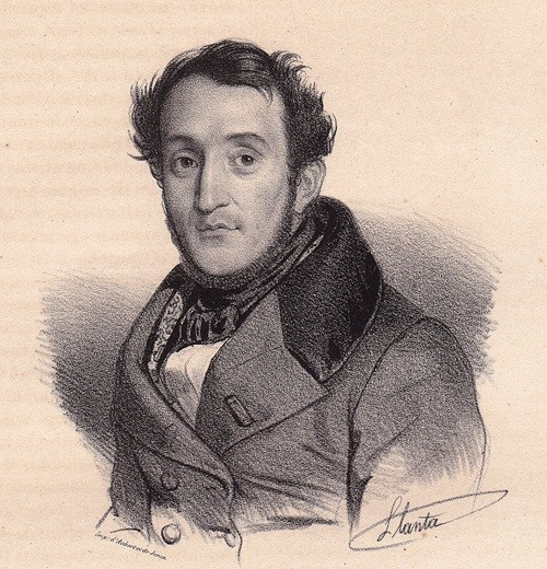 Portrait de Frédéric Degeorge par Jacques François Llanta, 1864