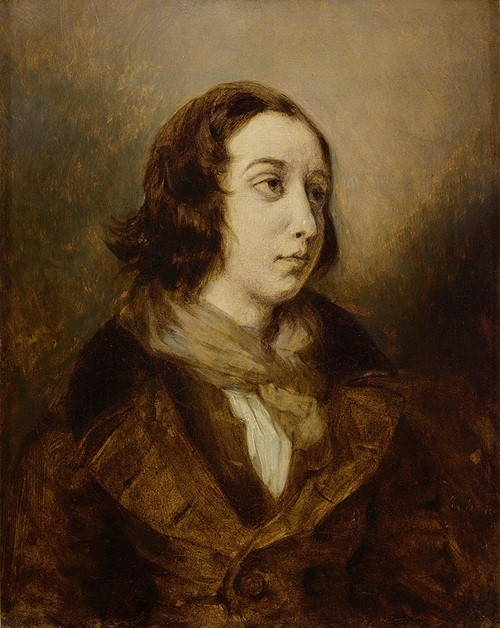 Portrait de George Sand par Eugène Delacroix, 1834 © Musée national Eugène-Delacroix
