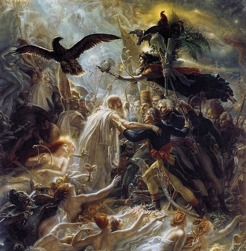 L’Apothéose des héros français morts pour la patrie pendant la guerre de la liberté