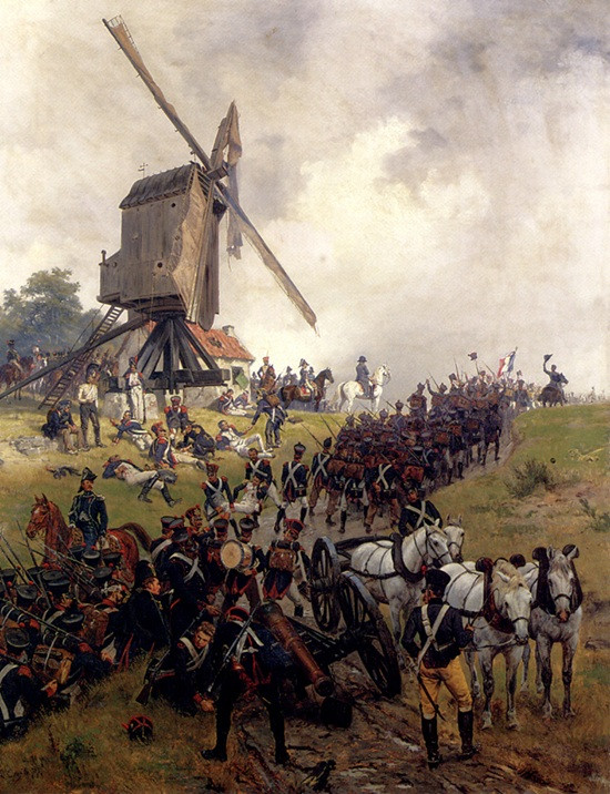 La bataille de Ligny