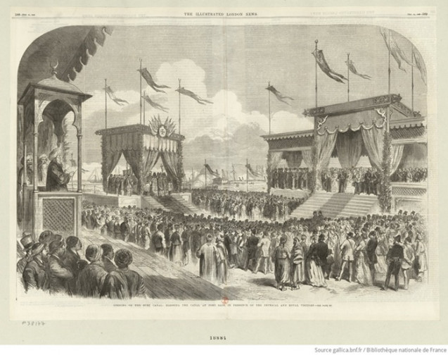 Napoléon III et le canal de Suez
