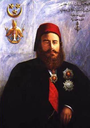 SAID PASHA Mohammed, (1822-1863), vice-roi d’Egypte