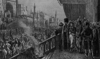 Napoleon at the festival of Mohammed