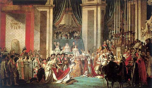 The sacre or coronation