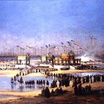 The inauguration of the Suez Canal