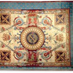 Tapis de la salle du trône au palais des Tuileries