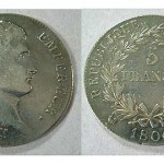 5 Franc piece, Napoleon Emperor, 1806