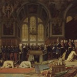 Réception des ambassadeurs siamois par l’empereur Napoléon III au palais de Fontainebleau le 27 juin 1861