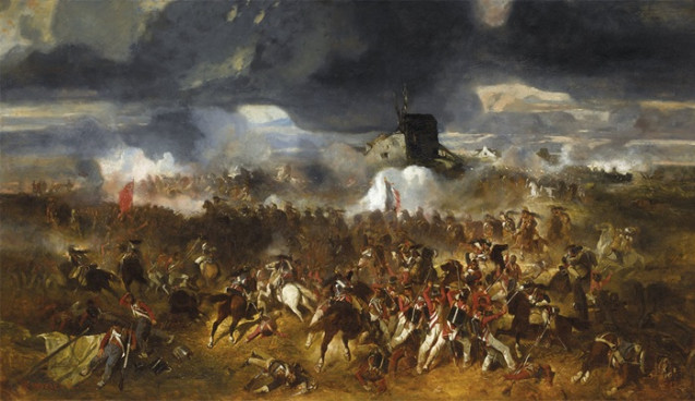 Clément Auguste Andrieux, Bataille de Waterloo 18 juin 1815, 1852 © RMN-Grand Palais Château de Versailles / Gérard Blot