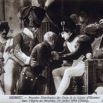 Première distribution des croix de la Légion d’honneur dans l’église des Invalides par l’Empereur, 15 juillet 1804